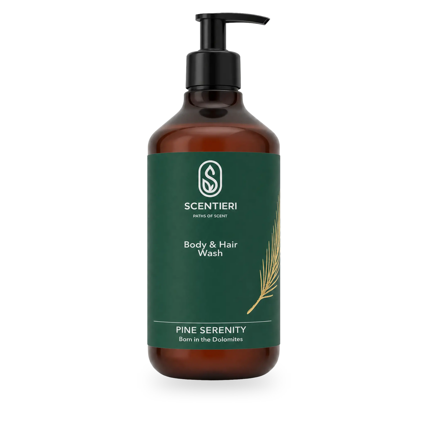 Scentieri Body & Hair Wash 500ml — Pine Serenity